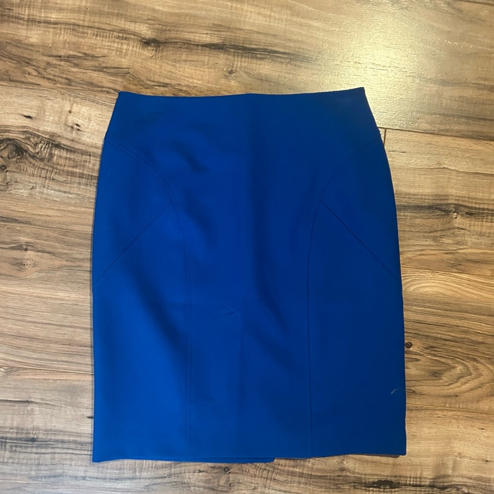 Worthington Royal Blue Pencil Skirt